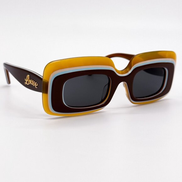 NEW LW40139U 47A, LOEWE SQUAER UNISEX SUNGLASSES LOEWE - Picture 1 of 14